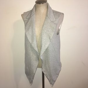 High Street Heather Gray Knit Vest